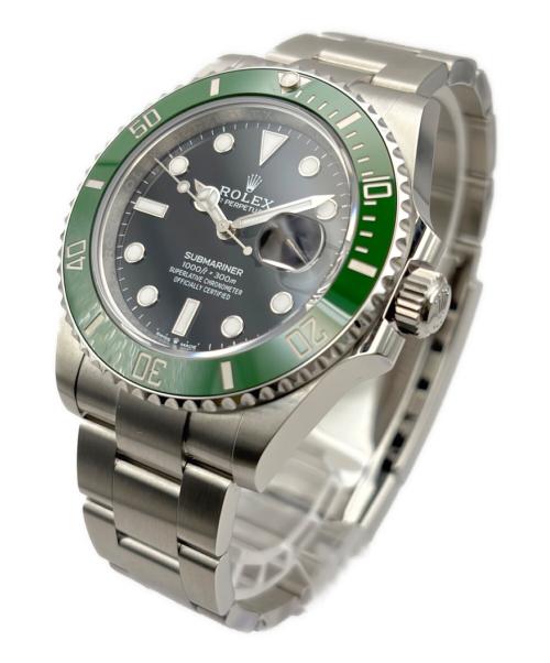 ROLEX（ロレックス）ROLEX (ロレックス) Green Submariner Date グリーン サブマリーナ デイト Ref.126610LV 41mm 緑サブ ブラック サイズ:41mm/18.0cmの古着・服飾アイテム