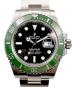 ROLEX（ロレックス）の古着「Green Submariner Date グリーン サブマリーナ デイト Ref.126610LV 41mm 緑サブ」｜ブラック