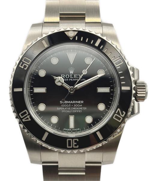 ROLEX（ロレックス）ROLEX (ロレックス) Submariner サブマリーナー Ref.114060 ブラック サイズ:40mm/19.0cmの古着・服飾アイテム