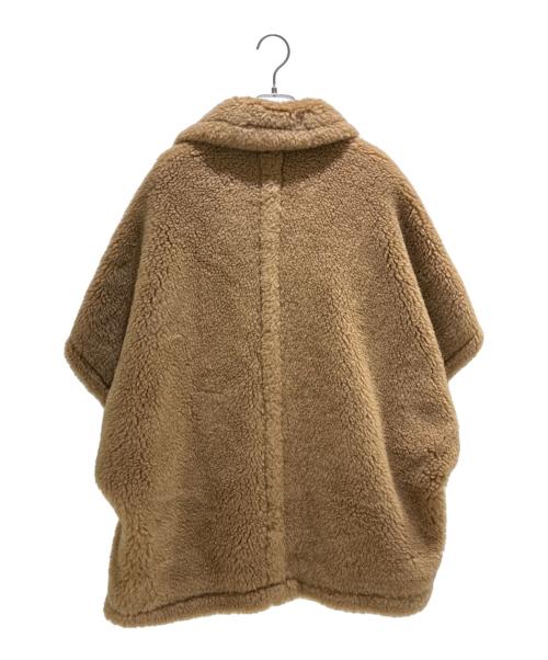 MaxMara（マックスマーラ）MaxMara (マックスマーラ) テディベアショートコート　2347360833 ブラウン サイズ:FREEの古着・服飾アイテム