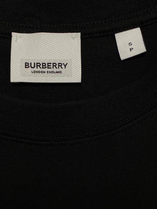 BURBERRY（バーバリー）BURBERRY (バーバリー) ホースフェリーTシャツ ブラック サイズ:Sの古着・服飾アイテム