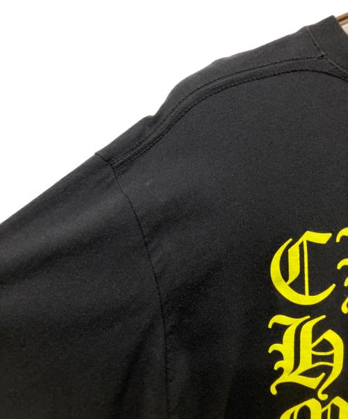 CHROME HEARTS（クロムハーツ）CHROME HEARTS (クロムハーツ) Neon Back Print L/S Tee/ホースシューポケットL/STシャツ ブラック サイズ:Lの古着・服飾アイテム