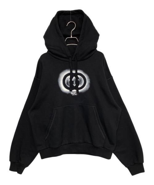 GUCCI（グッチ）GUCCI (グッチ) インターロッキングGロゴパーカー ブラック サイズ:XSの古着・服飾アイテム