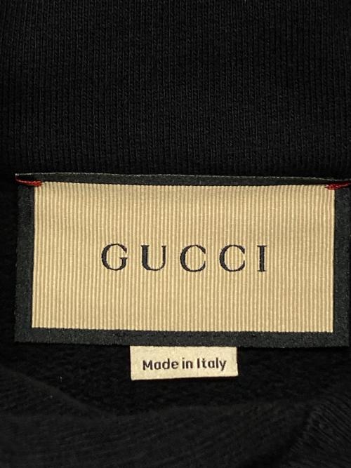 GUCCI（グッチ）GUCCI (グッチ) インターロッキングGロゴパーカー ブラック サイズ:XSの古着・服飾アイテム