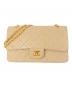 CHANEL（シャネル）の古着「Wフラップチェーンショルダーバッグ」｜ベージュ