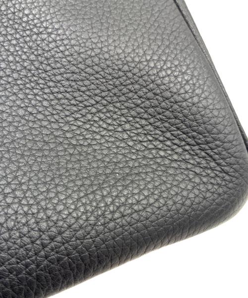 HERMES（エルメス）HERMES (エルメス) バーキン35/シルバー金具/トリヨンクレマンス/□P刻印/ブラック ブラック サイズ:35の古着・服飾アイテム