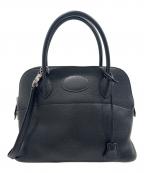 HERMESエルメス）の古着「ボリード31/シルバー金具/ブラック/□Q刻印」｜ブラック