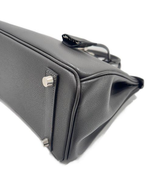 HERMES（エルメス）HERMES (エルメス) バーキン25/シルバー金具/ヴォーエプソン/◻︎I刻印/グラファイト グラファイト サイズ:25の古着・服飾アイテム