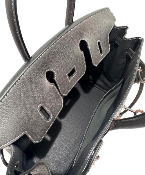 HERMES（エルメス）HERMES (エルメス) バーキン25/シルバー金具/ヴォーエプソン/◻︎I刻印/グラファイト グラファイト サイズ:25の古着・服飾アイテム