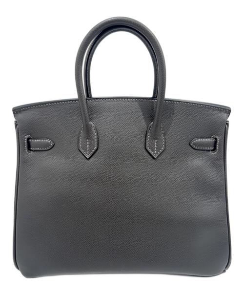 HERMES（エルメス）HERMES (エルメス) バーキン25/シルバー金具/ヴォーエプソン/◻︎I刻印/グラファイト グラファイト サイズ:25の古着・服飾アイテム