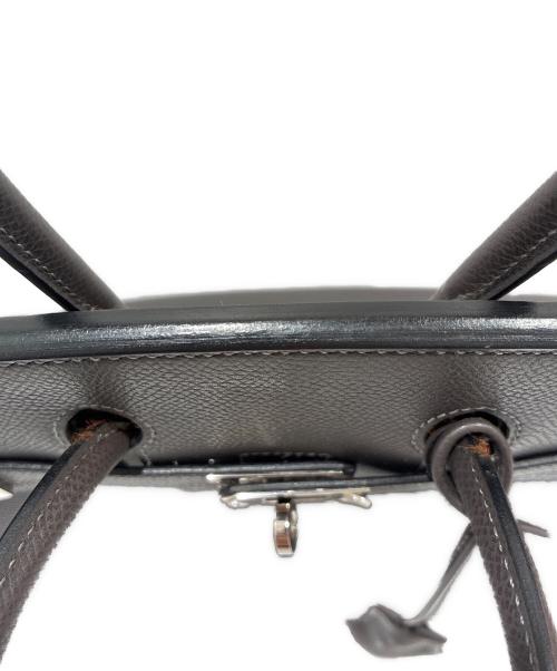 HERMES（エルメス）HERMES (エルメス) バーキン25/シルバー金具/ヴォーエプソン/◻︎I刻印/グラファイト グラファイト サイズ:25の古着・服飾アイテム