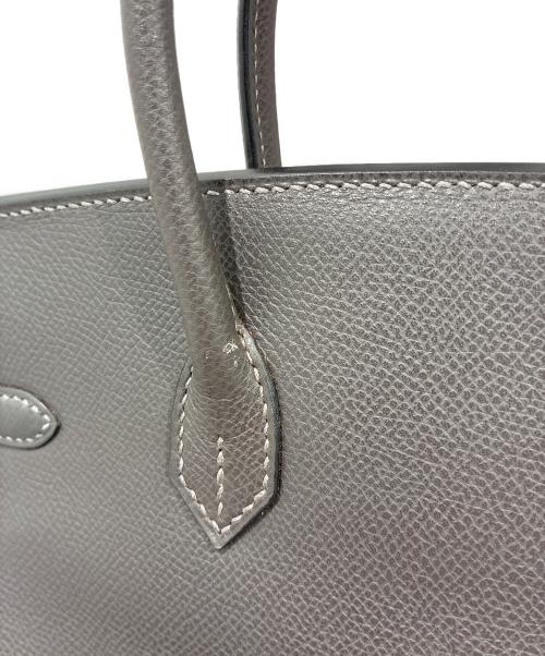 HERMES（エルメス）HERMES (エルメス) バーキン25/シルバー金具/ヴォーエプソン/◻︎I刻印/グラファイト グラファイト サイズ:25の古着・服飾アイテム