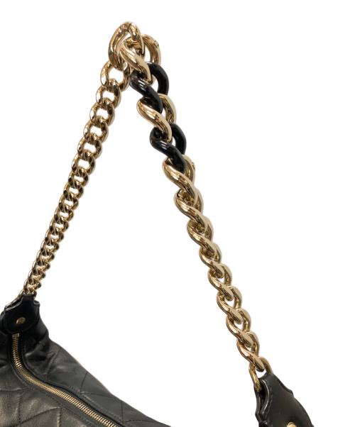 CHANEL（シャネル）CHANEL (シャネル) マトラッセ テーパードクラシックチェーン ホーボーバッグ ブラック サイズ:-の古着・服飾アイテム