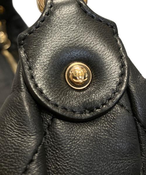 CHANEL（シャネル）CHANEL (シャネル) マトラッセ テーパードクラシックチェーン ホーボーバッグ ブラック サイズ:-の古着・服飾アイテム