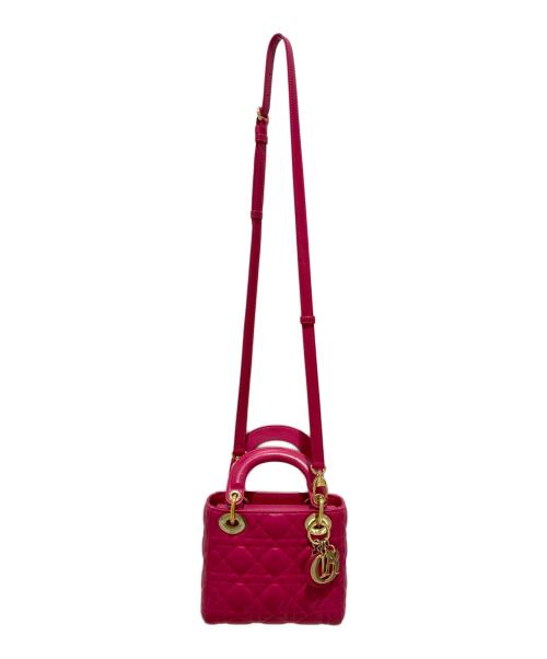Christian Dior（クリスチャン ディオール）Christian Dior (クリスチャン ディオール) レディディオールミニ ピンク サイズ:ミニの古着・服飾アイテム