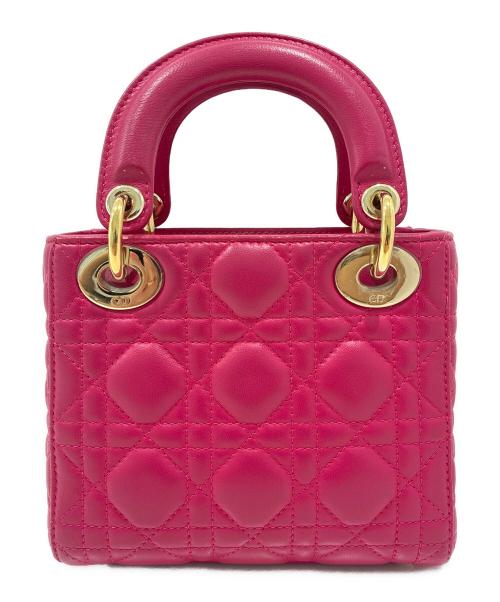 Christian Dior（クリスチャン ディオール）Christian Dior (クリスチャン ディオール) レディディオールミニ ピンク サイズ:ミニの古着・服飾アイテム