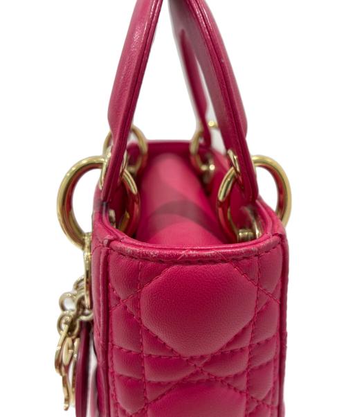 Christian Dior（クリスチャン ディオール）Christian Dior (クリスチャン ディオール) レディディオールミニ ピンク サイズ:ミニの古着・服飾アイテム