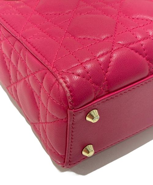 Christian Dior（クリスチャン ディオール）Christian Dior (クリスチャン ディオール) レディディオールミニ ピンク サイズ:ミニの古着・服飾アイテム