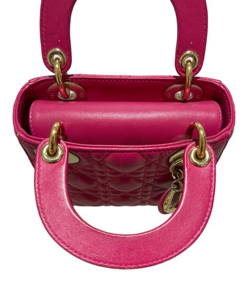 Christian Dior（クリスチャン ディオール）Christian Dior (クリスチャン ディオール) レディディオールミニ ピンク サイズ:ミニの古着・服飾アイテム