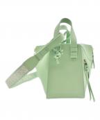 LOEWEロエベ）の古着「ハンモックコンパクト/2wayバッグ」｜ライムグリーン