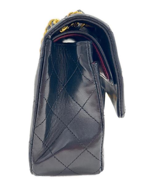 CHANEL（シャネル）CHANEL (シャネル) Classic Matelassé Bag マトラッセ23 Ｗフラップチェーンショルダーバッグ ブラック サイズ:23の古着・服飾アイテム