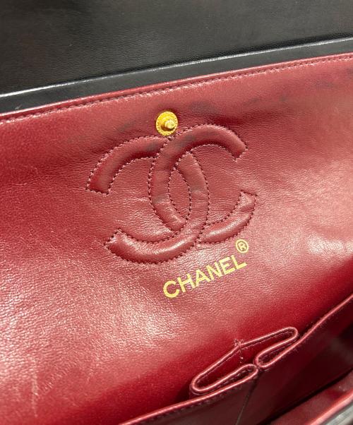 CHANEL（シャネル）CHANEL (シャネル) Classic Matelassé Bag マトラッセ23 Ｗフラップチェーンショルダーバッグ ブラック サイズ:23の古着・服飾アイテム