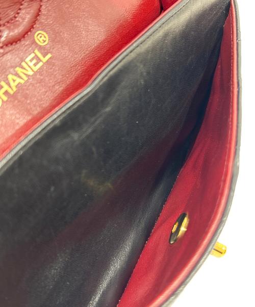 CHANEL（シャネル）CHANEL (シャネル) Classic Matelassé Bag マトラッセ23 Ｗフラップチェーンショルダーバッグ ブラック サイズ:23の古着・服飾アイテム