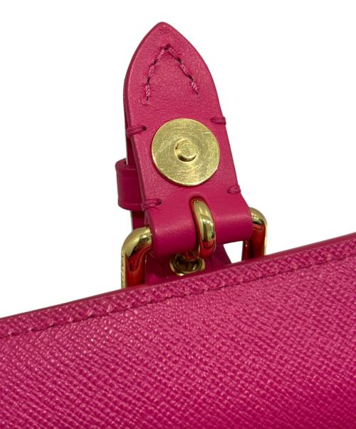 LOUIS VUITTON（ルイ ヴィトン）LOUIS VUITTON (ルイ ヴィトン) マキシポシェット・アクセソワール M46161 ショルダーバッグ フューシャーの古着・服飾アイテム