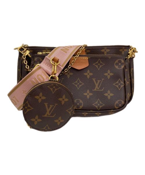 LOUIS VUITTON（ルイ ヴィトン）LOUIS VUITTON (ルイ ヴィトン) ミュルティ ポシェット アクセソワール ローズクレールの古着・服飾アイテム