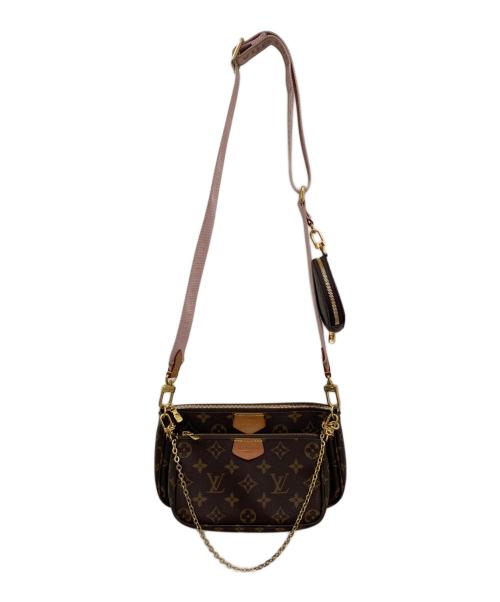 LOUIS VUITTON（ルイ ヴィトン）LOUIS VUITTON (ルイ ヴィトン) ミュルティ ポシェット アクセソワール ローズクレールの古着・服飾アイテム