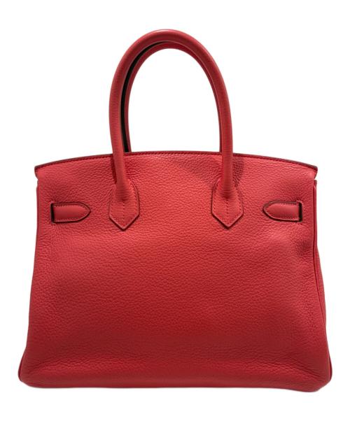 HERMES（エルメス）HERMES (エルメス) バーキン30/シルバー金具/トリヨンクレマンス/ルージュビヴォワンヌ/◻︎P刻印:2012年製 ルージュビヴォワンヌ サイズ:30の古着・服飾アイテム
