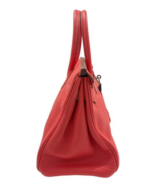 HERMES（エルメス）HERMES (エルメス) バーキン30/シルバー金具/トリヨンクレマンス/ルージュビヴォワンヌ/◻︎P刻印:2012年製 ルージュビヴォワンヌ サイズ:30の古着・服飾アイテム