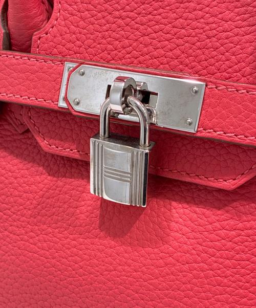 HERMES（エルメス）HERMES (エルメス) バーキン30/シルバー金具/トリヨンクレマンス/ルージュビヴォワンヌ/◻︎P刻印:2012年製 ルージュビヴォワンヌ サイズ:30の古着・服飾アイテム