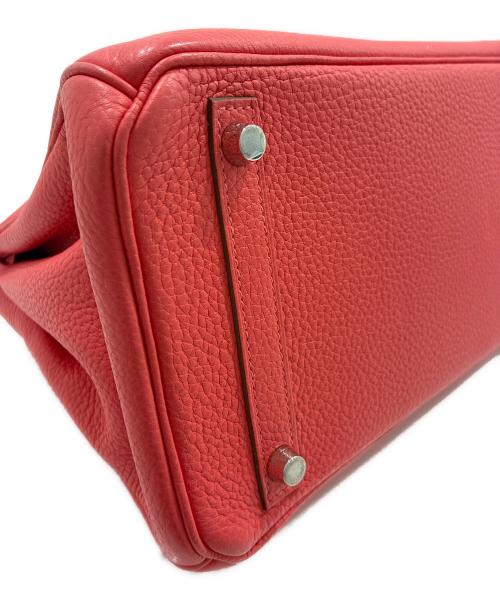 HERMES（エルメス）HERMES (エルメス) バーキン30/シルバー金具/トリヨンクレマンス/ルージュビヴォワンヌ/◻︎P刻印:2012年製 ルージュビヴォワンヌ サイズ:30の古着・服飾アイテム