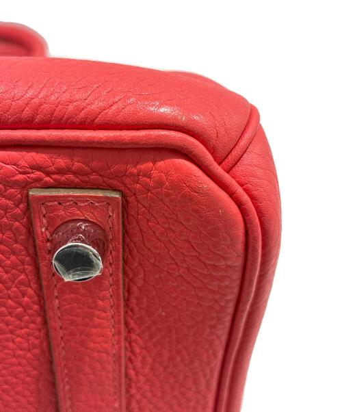HERMES（エルメス）HERMES (エルメス) バーキン30/シルバー金具/トリヨンクレマンス/ルージュビヴォワンヌ/◻︎P刻印:2012年製 ルージュビヴォワンヌ サイズ:30の古着・服飾アイテム