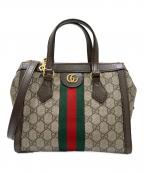 GUCCIグッチ）の古着「オフディア スモール トートバッグ」｜ベージュ