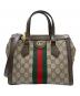 GUCCI（グッチ）の古着「オフディア スモール トートバッグ」｜ベージュ