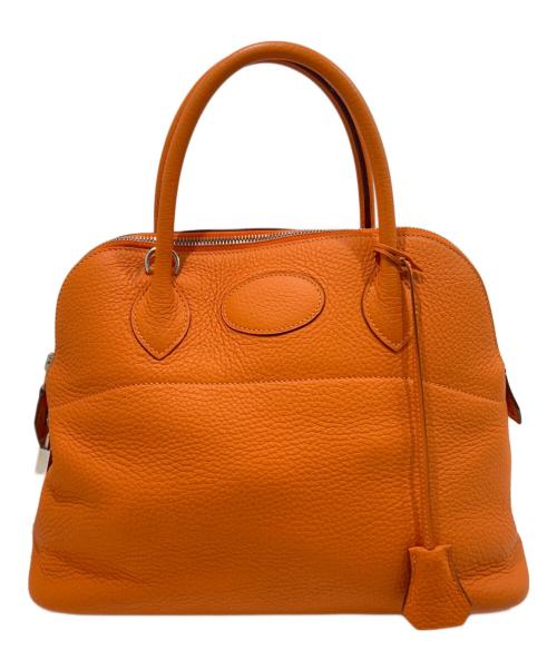 HERMES（エルメス）HERMES (エルメス) ボリード 31/オレンジ/シルバー金具/トリヨンクレマンス/□O刻印:2011年製 オレンジ サイズ:31の古着・服飾アイテム