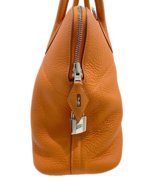 HERMES（エルメス）HERMES (エルメス) ボリード 31/オレンジ/シルバー金具/トリヨンクレマンス/□O刻印:2011年製 オレンジ サイズ:31の古着・服飾アイテム