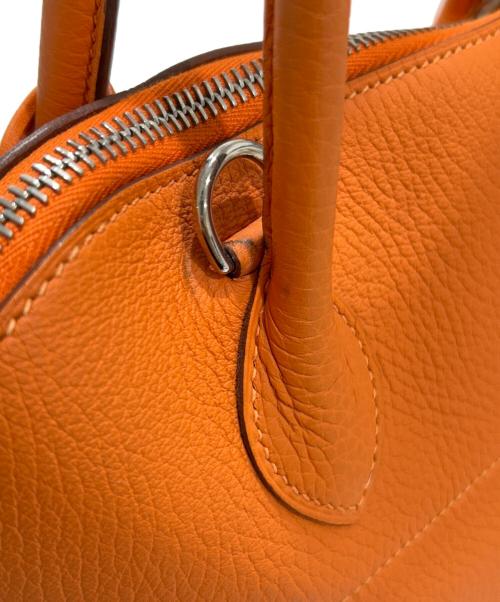HERMES（エルメス）HERMES (エルメス) ボリード 31/オレンジ/シルバー金具/トリヨンクレマンス/□O刻印:2011年製 オレンジ サイズ:31の古着・服飾アイテム
