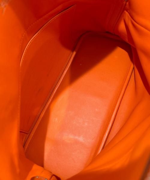 HERMES（エルメス）HERMES (エルメス) ボリード 31/オレンジ/シルバー金具/トリヨンクレマンス/□O刻印:2011年製 オレンジ サイズ:31の古着・服飾アイテム