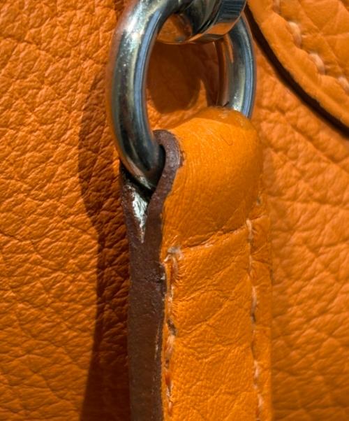 HERMES（エルメス）HERMES (エルメス) ボリード 31/オレンジ/シルバー金具/トリヨンクレマンス/□O刻印:2011年製 オレンジ サイズ:31の古着・服飾アイテム