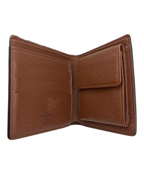 LOUIS VUITTON（ルイ ヴィトン）LOUIS VUITTON (ルイ ヴィトン) 村上隆 (ムラカミタカシ) ルイヴィトン モノグラム ポルト ビエ カルト クレディ モネ M61666 ブラウンの古着・服飾アイテム