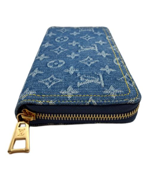 LOUIS VUITTON（ルイ ヴィトン）LOUIS VUITTON (ルイ ヴィトン) モノグラムデニム ジッピー ウォレット ブルー サイズ:-の古着・服飾アイテム