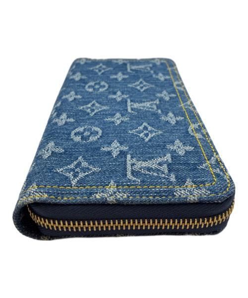 LOUIS VUITTON（ルイ ヴィトン）LOUIS VUITTON (ルイ ヴィトン) モノグラムデニム ジッピー ウォレット ブルー サイズ:-の古着・服飾アイテム