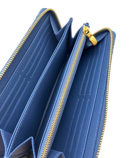 LOUIS VUITTON（ルイ ヴィトン）LOUIS VUITTON (ルイ ヴィトン) モノグラムデニム ジッピー ウォレット ブルー サイズ:-の古着・服飾アイテム