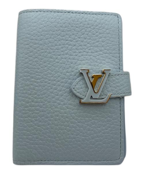 LOUIS VUITTON（ルイ ヴィトン）LOUIS VUITTON (ルイ ヴィトン) ヴェルティカル・コンパクトウォレット ブルーオランプ サイズ:-の古着・服飾アイテム