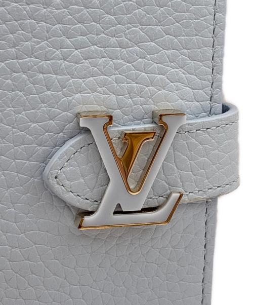 LOUIS VUITTON（ルイ ヴィトン）LOUIS VUITTON (ルイ ヴィトン) ヴェルティカル・コンパクトウォレット ブルーオランプ サイズ:-の古着・服飾アイテム