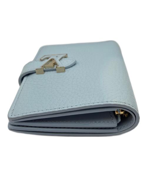 LOUIS VUITTON（ルイ ヴィトン）LOUIS VUITTON (ルイ ヴィトン) ヴェルティカル・コンパクトウォレット ブルーオランプ サイズ:-の古着・服飾アイテム