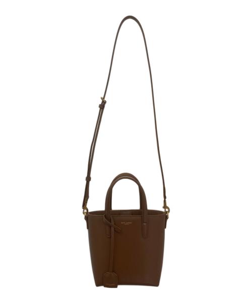 Saint Laurent Paris（サンローランパリ）Saint Laurent Paris (サンローランパリ) ミニトイショッピング ブラウン サイズ:ミニの古着・服飾アイテム